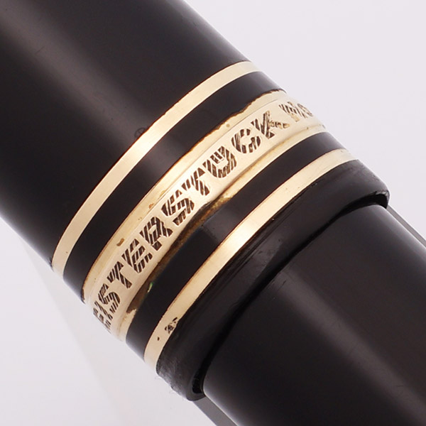 Montblanc Meisterstuck 144 (1960-1) - Black, Gold Plated Trim, 14k